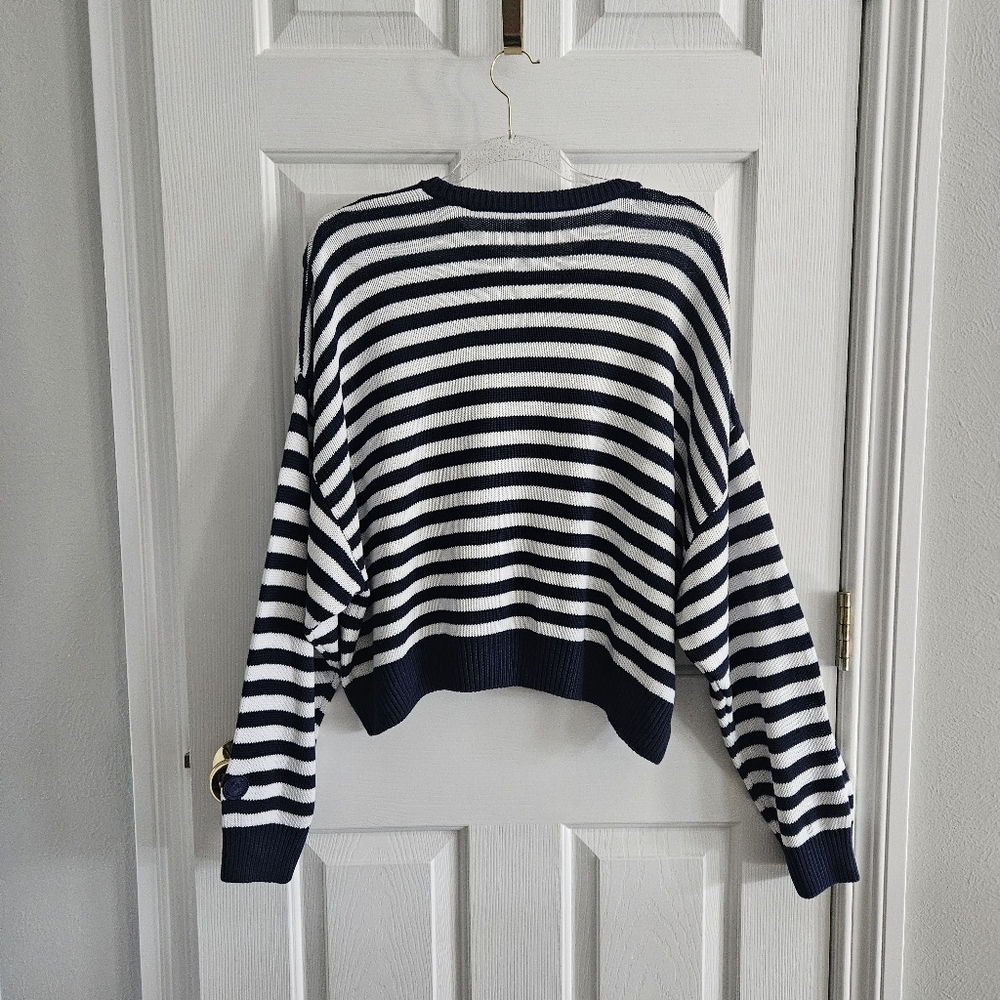 NWOT PINK By Victoria's Secret Cambridge Knit Sweater - Picture 2 of 6
